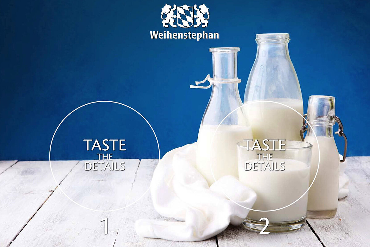Bild aus dem Weihenstephan Milch-Tasting-Guide