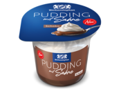 Pudding mit Sahne Schoko