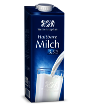 Haltbare Milch 
3,5 % Fett