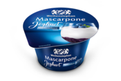 Mascarpone Joghurt auf Heidelbeere