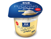 Pudding mit Sahne Vanille