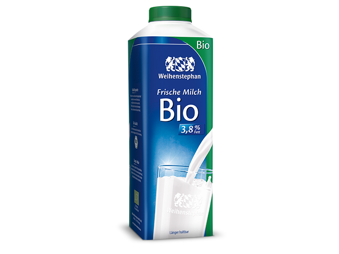 Frische Bio-Milch 3,8 % Fett
