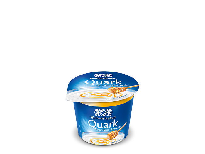 Quark mit Honig abgerundet